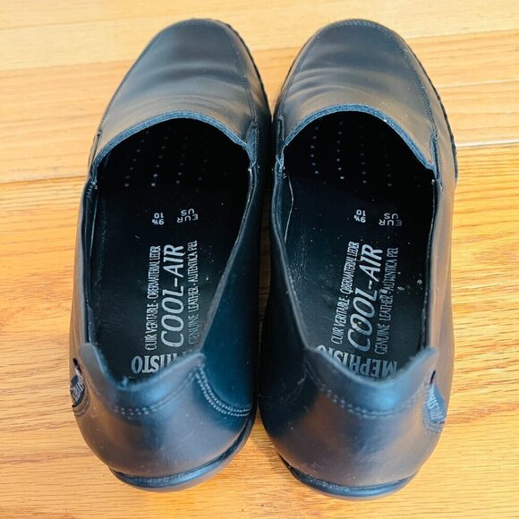 Mephisto Cap Vert Penny Loafer Boat Shoes / Black Leather / Sz 10 / **Mint!** main image 10